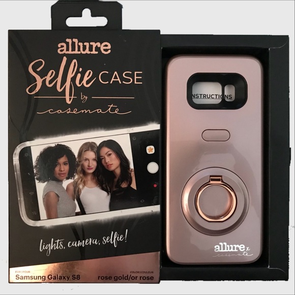 allure Other - Samsung Galaxy S8 Rose Gold Selfie Case